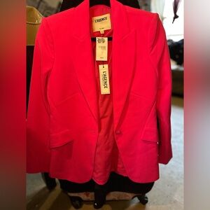 BNWT L’AGENCE hot pink blazer. Size 0
